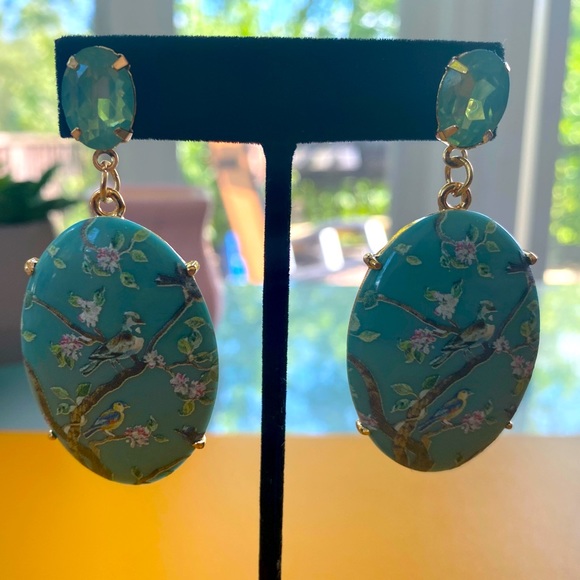 ✨Delicate Unique Floral Birds BoHo earrings 🦢 ✨ - Picture 3 of 6